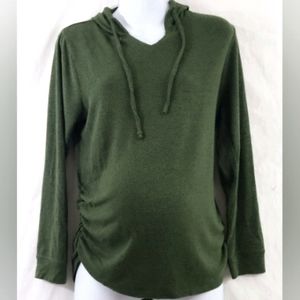 Feather's Maternity 2X Hooded Sweater